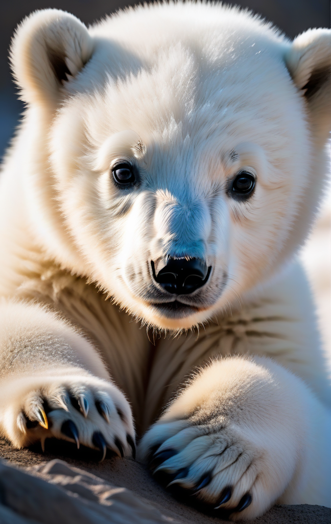 11364-332799154-(extremely detailed 8k wallpaper),A mid shot photo of a Polar Bear Cub, intricate, high detail, dramatic，.png